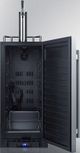 Summit® 2.9 Cu. Ft. Stainless Steel Wine Cooler-2