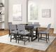 Furniture of America® Potton 7-Piece Gray Counter Table Set-0
