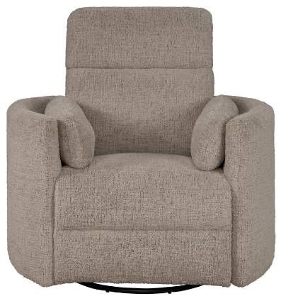 Parker House® Radius Burlap Manual Swivel Glider Recliner-3