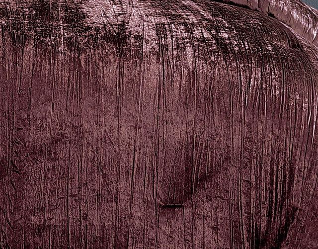 Hallmart Collectibles Taos 7-Piece Plum King Velvet Comforter Set-4