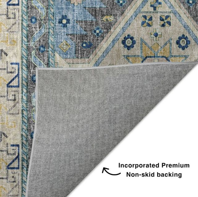 Dalyn™ Rug Company Lorenzo LN3 Navy 5'x8' Area Rug-2