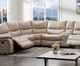 Furniture of America® Jerominus 6-Piece Beige Reclining Sectional Sofa Set-1
