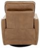 BarcaLounger® Mara Fresco Honey Leather Power Swivel Recliner-3