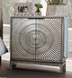 Furniture of America® Kamalah Antique Gray Nightstand-2