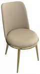 Furniture of America® Norelli 2-Piece Gold/Taupe Side Chair Set-0