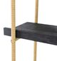 A & B Home Black 4-Tier Shelf-2