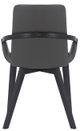 Armen Living Greisen Gray Dining Swivel Chairs-4