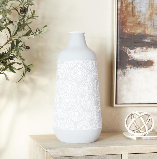 Deco Marche Gray 10" Vase-3
