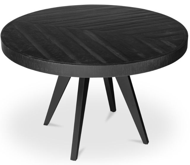 Moe's Home Collection Parq Black Round Dining Table-2