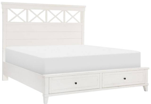 Legacy Classic XXX'S and OOO's Cotton Queen Storage Panel Bed-0