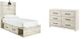 Signature Design by Ashley® Cambeck 2-Piece Whitewash Twin Panel Bed Set-0
