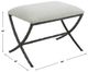 Uttermost® Brisby Black/White Bench-2
