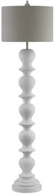 Forty West Noemi White Floor Lamp-0