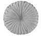 Olliix by Intelligent Design Loretta Grey 22" Diameter x 6" Poly Chenille Round Floor Pillow Cushion-0