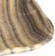 A & B Home Javier Beige/Black Hand-Carved Zebra Onyx Bowl-1