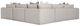 Bernhardt Vista Bernhardt Living 5-Piece Gray L-Shape Sectional-4