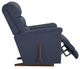 La-Z-Boy® Joshua Navy Manual Rocking Recliner-4