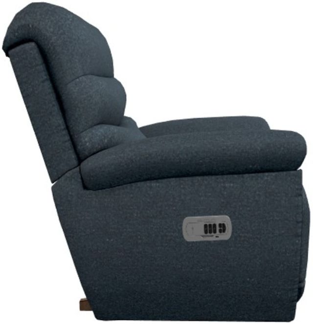 La-Z-Boy® Joshua Navy Power Rocking Recliner with Headrest-3