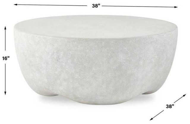 Uttermost® Wright Natural Stone Indoor-Outdoor Coffee Table-1
