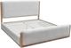 Modus Furniture Hollis Cabin Glow/Sweater California King Upholstered Panel Bed-0