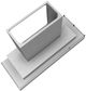 Vent-A-Hood® 54" Stainless Steel Contemporary Wall Mount Range Hood-4