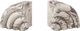 TOV Furniture Grey Set of 2 Marble Bookends-3