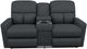 La-Z-Boy® Hawthorn Navy Manual Reclining Loveseat with Console-1