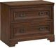 aspenhome® Richmond Brown Burgundy Lateral File Cabinet-0