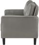 Coaster® Ruth Gray Upholstered Track Arm Loveseat-3