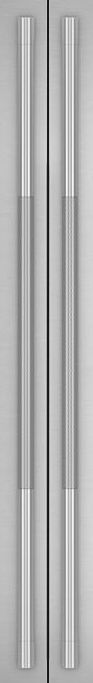 JennAir® RISE™ 48" Stainless Steel Fully Integrated Built-In Side-by-Side Refrigerator Panel-Kit-1