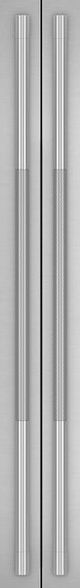 JennAir® RISE™ 48" Stainless Steel Fully Integrated Built-In Side-by-Side Refrigerator Panel-Kit-1