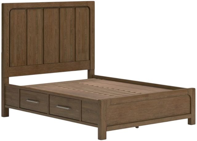 Signature Design by Ashley® Cabalynn Light Brown Queen Storage Panel Bed-0
