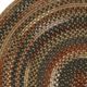 Capel Rugs Homecoming Chestnut Brown 36" Round Rug-1