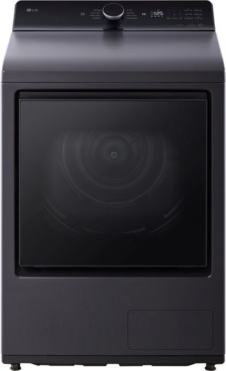 LG 7.3 Cu. Ft. Matte Black Smart Ventless Electric Dryer