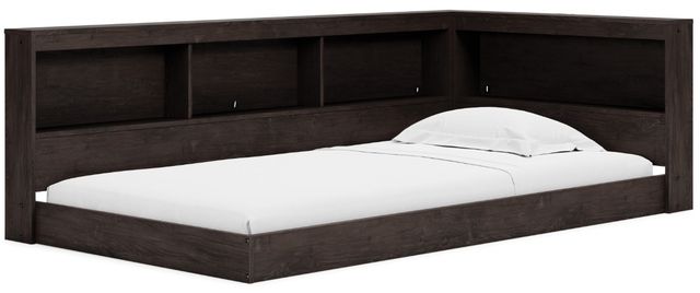 Signature Design by Ashley® Piperton 3-Piece Brown Twin Bookcase Storage Bed Set-1