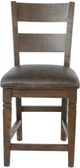 Sunny Designs™ Homestead Tobacco Leaf 24" Ladderback Counter Stool-2