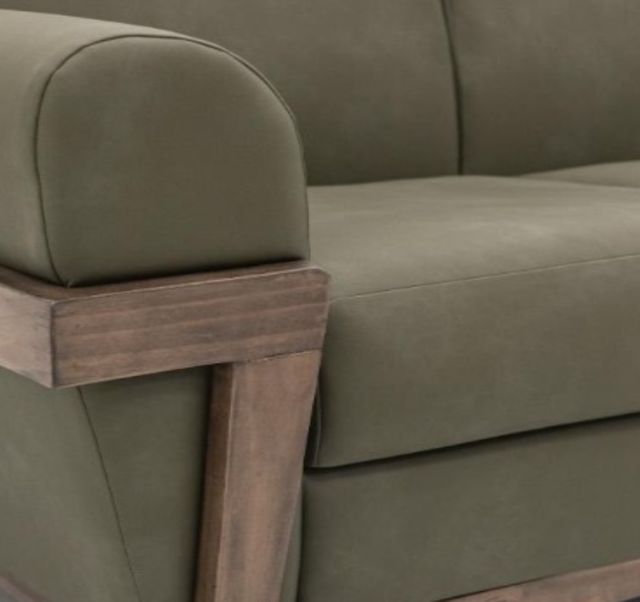 International Furniture Direct Mezquite Green Arm Chair-2