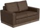 International Furniture Direct Georgia Brown 64" Loveseat-0