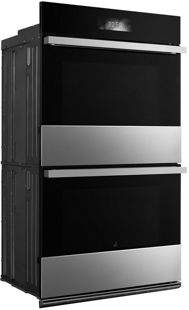 Jennair® NOIR™ 30" Stainless Steel Double Electric Wall Oven with V2™ Vertical Dual-Fan True Convection with Advanced Temperature Precision-3