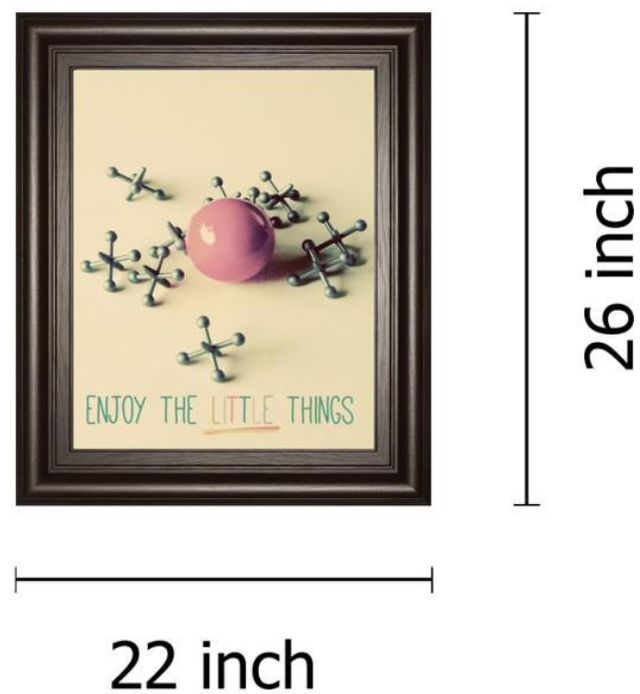 Classy Living Gail Peck Enjoy The Little Things Wall Art-2