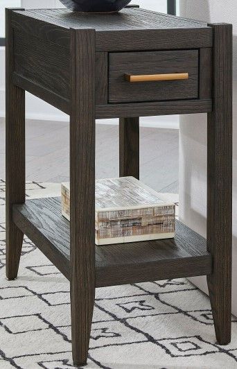 Null Furniture Manhattan Espresso Chairside End Table-0