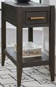 Null Furniture Manhattan Espresso Chairside End Table-0