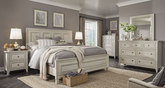 Magnussen Home® Raelynn Weathered White Nightstand-2