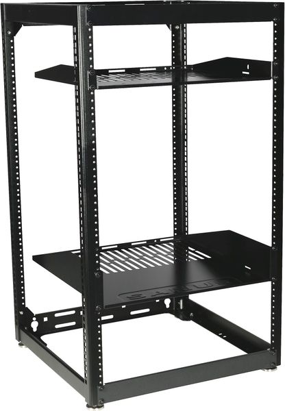 Navarro Skeleton Rack Sanus® Component Series Black 20U Stackable Skeleton Rack | Nawara ...