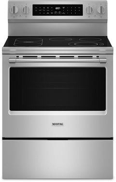 Maytag® 30" Fingerprint Resistant Stainless Steel Freestanding Electric Range