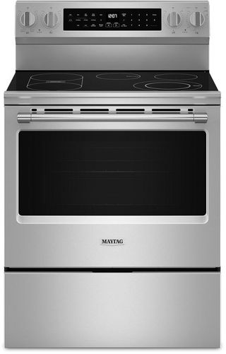 Maytag® 30" Fingerprint Resistant Stainless Steel Freestanding Electric Range with Grill Mode