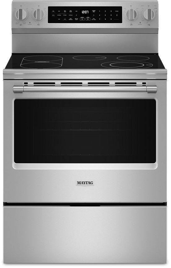 Maytag® 30" Fingerprint Resistant Stainless Steel Freestanding Electric Range