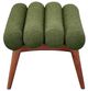Moe's Home Collection Arlo Dark Green Accent Stool-3
