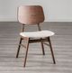 Furniture of America® Narvik 2-Piece Beige/Walnut Side Chair Set-1