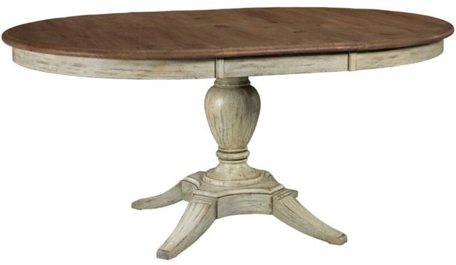 Kincaid® Weatherford Cornsilk Milford Round Dining Table-0